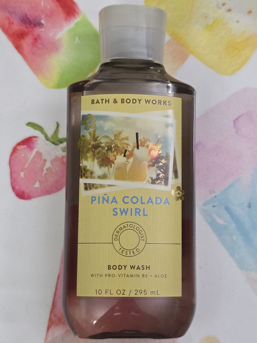 Bath & Body Works Piña Colada Swirl Body Wash 10oz NEW RARE